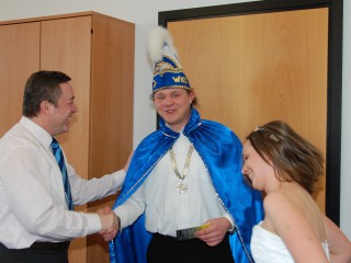 Besuch beim Oberbürgermeister - 03.03.2011