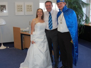 Besuch beim Oberbürgermeister - 03.03.2011